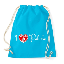 PRINTFASHION I love pálinka - Sportzsák, Tornazsák - Surf blue tornazsák