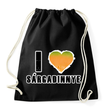 PRINTFASHION I Love Sárgadinnye - Sportzsák, Tornazsák - Fekete tornazsák