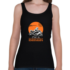 PRINTFASHION I'm a biker - Női atléta - Fekete