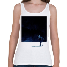 PRINTFASHION I'm going back - Női atléta - Fehér női trikó