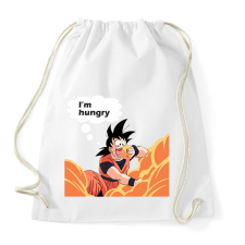 PRINTFASHION I'm hungry - Sportzsák, Tornazsák - Fehér tornazsák