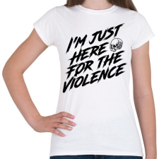 PRINTFASHION I'm just - Női póló - Fehér női póló