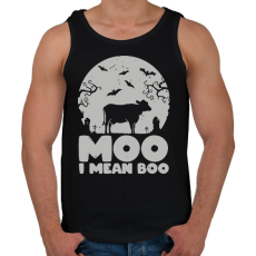 PRINTFASHION I mean BOO - Férfi atléta - Fekete