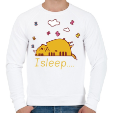 PRINTFASHION i sleep - Férfi pulóver - Fehér