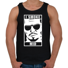 PRINTFASHION I Smoke Mid - Férfi atléta - Fekete