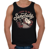 PRINTFASHION I used to be somebody - Férfi atléta - Fekete
