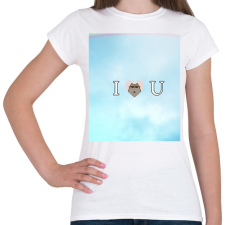 PRINTFASHION I waw u - Női póló - Fehér női póló