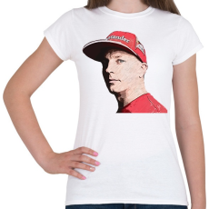 PRINTFASHION Iceman - Női póló - Fehér