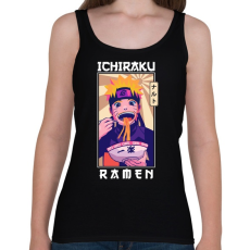 PRINTFASHION Ichiraku Ramen - Női atléta - Fekete