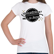 PRINTFASHION Idegesítelek? - Női póló - Fehér