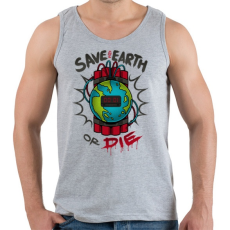 PRINTFASHION Időbomba - Férfi atléta - Sport szürke