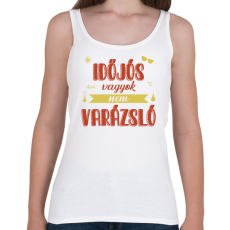 PRINTFASHION Időjós vagyok - Női atléta - Fehér