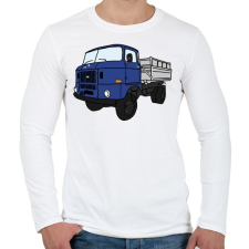 PRINTFASHION Ifa - Férfi hosszú ujjú póló - Fehér férfi póló