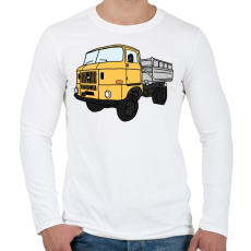 PRINTFASHION Ifa - Férfi hosszú ujjú póló - Fehér