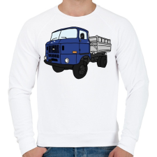 PRINTFASHION Ifa - Férfi pulóver - Fehér férfi pulóver, kardigán