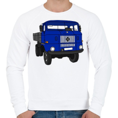 PRINTFASHION Ifa - Férfi pulóver - Fehér