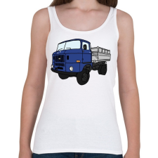 PRINTFASHION Ifa - Női atléta - Fehér női trikó