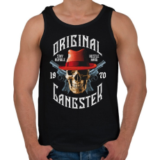 PRINTFASHION Igazi gengszter 1970 - Férfi atléta - Fekete