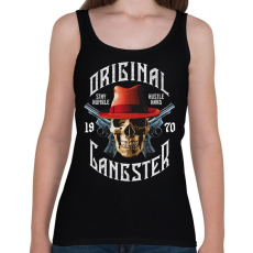 PRINTFASHION Igazi gengszter 1970 - Női atléta - Fekete