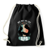 PRINTFASHION így néz ki egy csodálatos apa - Sportzsák, Tornazsák - Fekete