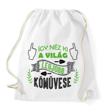 PRINTFASHION Így néz ki - Kőműves - Sportzsák, Tornazsák - Fehér tornazsák