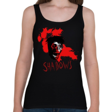 PRINTFASHION ijesztő zombi - Női atléta - Fekete