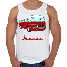 PRINTFASHION ikarus 55 - Férfi atléta - Fehér