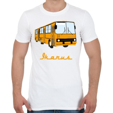 PRINTFASHION ikarus - Férfi póló - Fehér férfi póló