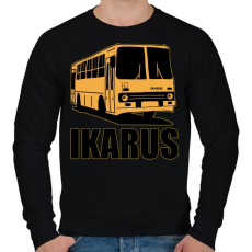 PRINTFASHION Ikarus - Férfi pulóver - Fekete