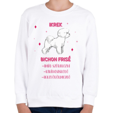 PRINTFASHION Ikrek - Bichon frisé - Gyerek pulóver - Fehér gyerek pulóver, kardigán