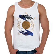 PRINTFASHION Ikrek - Férfi atléta - Fehér