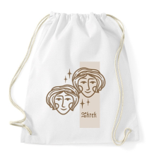 PRINTFASHION Ikrek horoszkóp - Sportzsák, Tornazsák - Fehér tornazsák