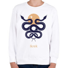 PRINTFASHION Ikrek minta - Gyerek pulóver - Fehér gyerek pulóver, kardigán