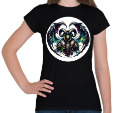 PRINTFASHION Illidan - World of Warcraft - WoW reload - Női póló - Fekete női póló