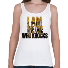 PRINTFASHION IM AM THE ONE WHO KNOCKS - Női atléta - Fehér