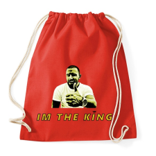 PRINTFASHION IM THE KING - Sportzsák, Tornazsák - Piros tornazsák
