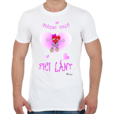 PRINTFASHION Imádni való pici lány - Férfi póló - Fehér