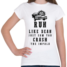 PRINTFASHION IMPALA - Női póló - Fehér