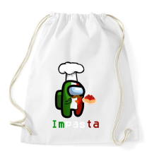 PRINTFASHION Impasta - Among Us - Sportzsák, Tornazsák - Fehér tornazsák