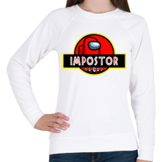 PRINTFASHION Impostor - Among us - Női pulóver - Fehér