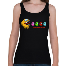 PRINTFASHION Impostor megtalálva - Női atléta - Fekete