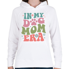 PRINTFASHION in my dog - Női kapucnis pulóver - Fehér
