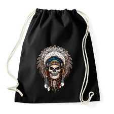 PRINTFASHION Indián  - Sportzsák, Tornazsák - Fekete tornazsák