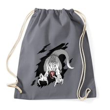 PRINTFASHION Indominus rex - Sportzsák, Tornazsák - Grafitszürke tornazsák