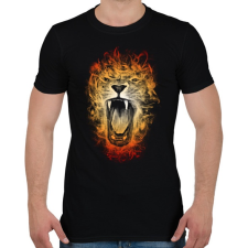 PRINTFASHION Inferno - Férfi póló - Fekete férfi póló