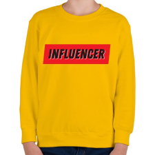 PRINTFASHION Influencer - Gyerek pulóver - Sárga gyerek póló