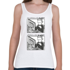 PRINTFASHION Informatikus_ - Női atléta - Fehér