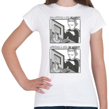 PRINTFASHION Informatikus_ - Női póló - Fehér női póló