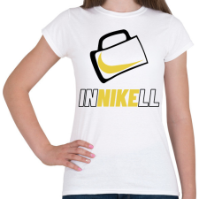 PRINTFASHION InNIKEll - Női póló - Fehér női póló