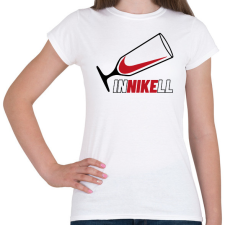 PRINTFASHION InNIKEll - Női póló - Fehér női póló